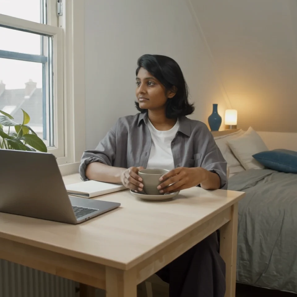 Solo renter searching for a rental home from home